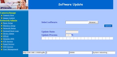 Grand IP Camera 3 firmware upgrade